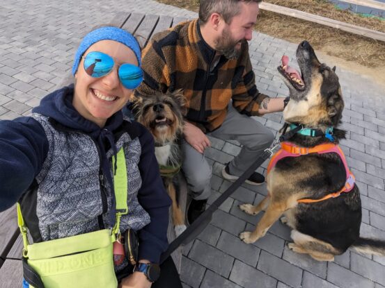 Brittany McLaughlin certified dog trainer in Worcester MA