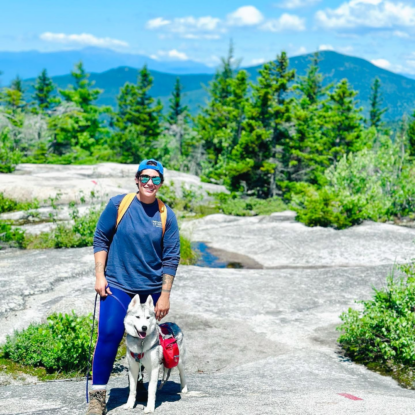 Chalanda Mendez certified dog trainer in Salisbury Massachusetts
